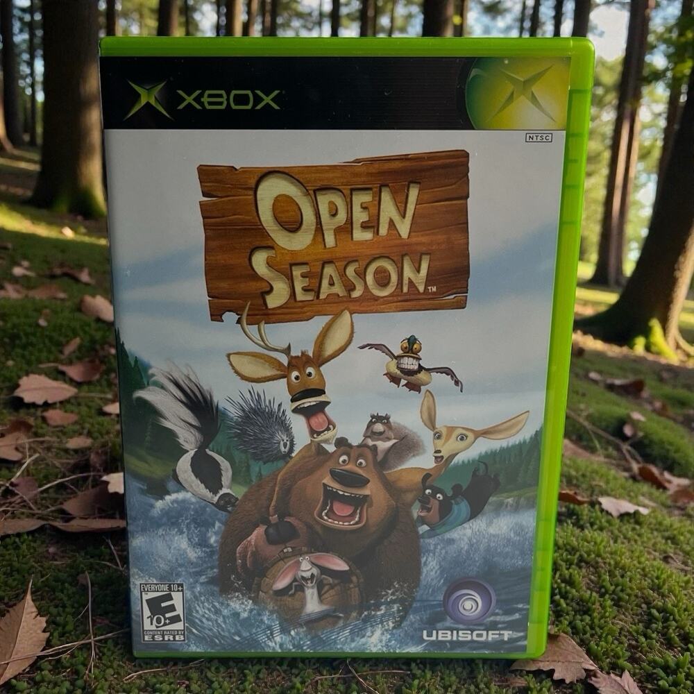 Open Season‎ Microsoft Xbox Original OG Complete cib Video Game Black Label